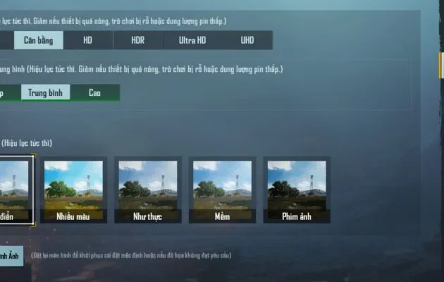 setting pubg mobile