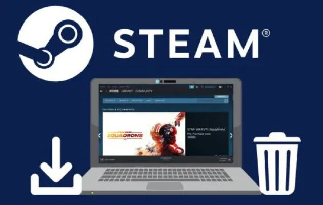 cách xóa game trên steam