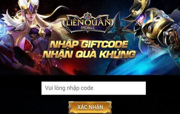 giftcode liên quân