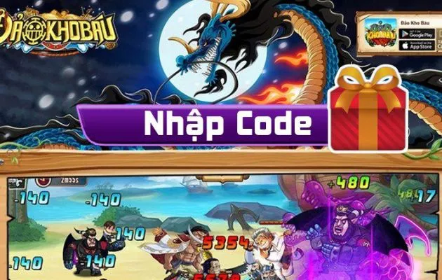 code đảo kho báu