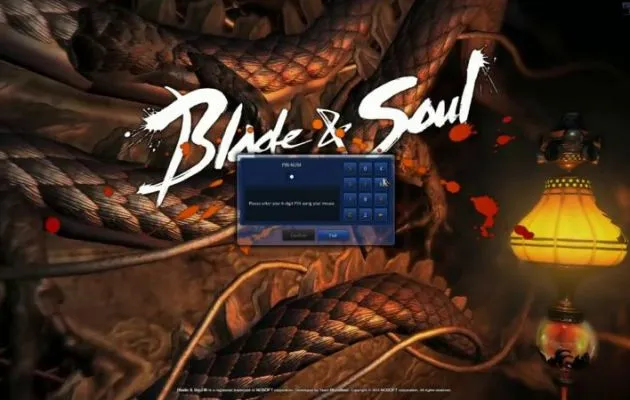 không vào được game blade and soul