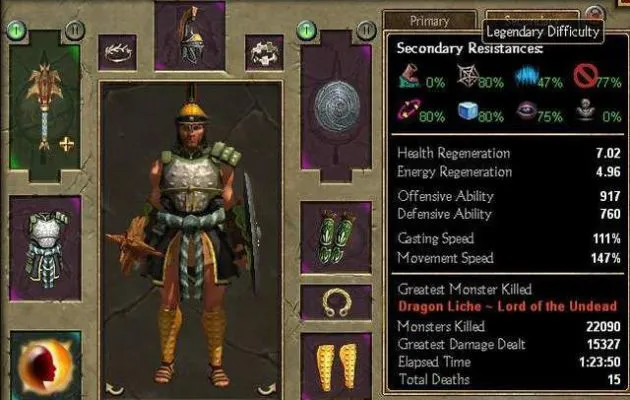 build class titan quest