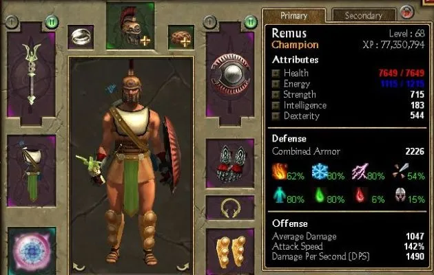 build class titan quest