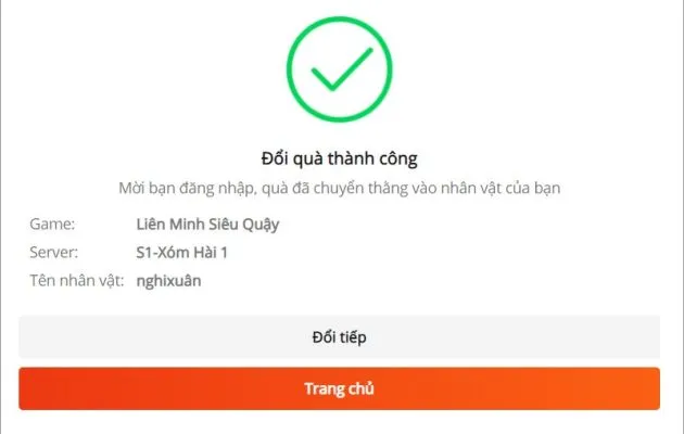 code liên minh siêu quậy