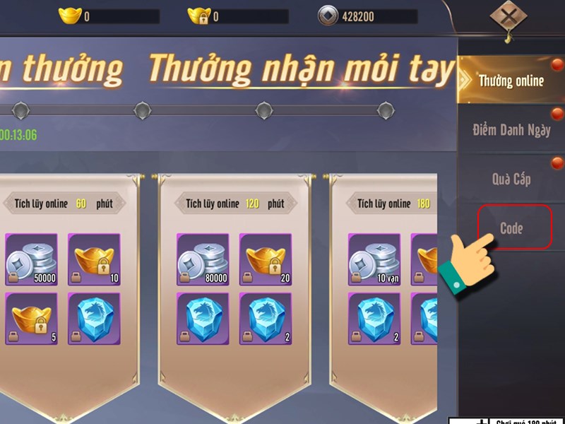 code tân giang hồ truyền kỳ